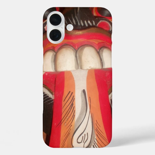 Funny Scary Weird Tongue  Asian Halloween Amazing  Case-Mate iPhone Case (Back)