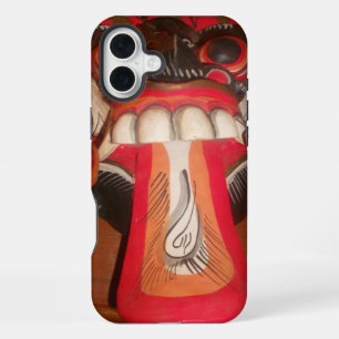 Funny Scary Weird Tongue Asian Halloween Amazing iPhone 16 Plus Case