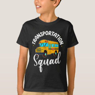 Funny School Bus Driver Back To School Transportat T-Shirt