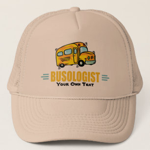 Funny School Bus Trucker Hat
