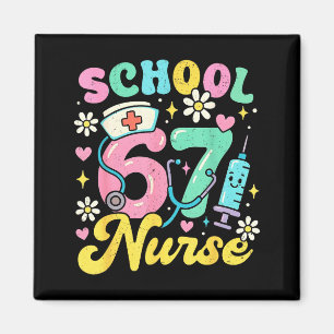 Funny School Nurse 67 Cute Medical Meme Design  Magnet