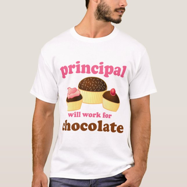 Funny School Principal T-shirt (Front)