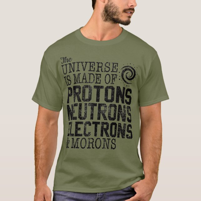 Funny Science Astro Physics Astronomer T-Shirt (Front)