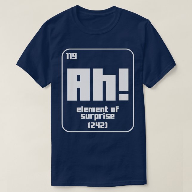 Funny Science Chemistry Motivation Nerd Element Ge T-Shirt (Design Front)