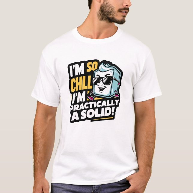 Funny Science - Chill Ice T-Shirt (Front)