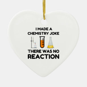 Funny Science lover chemistry joke Ceramic Tree Decoration