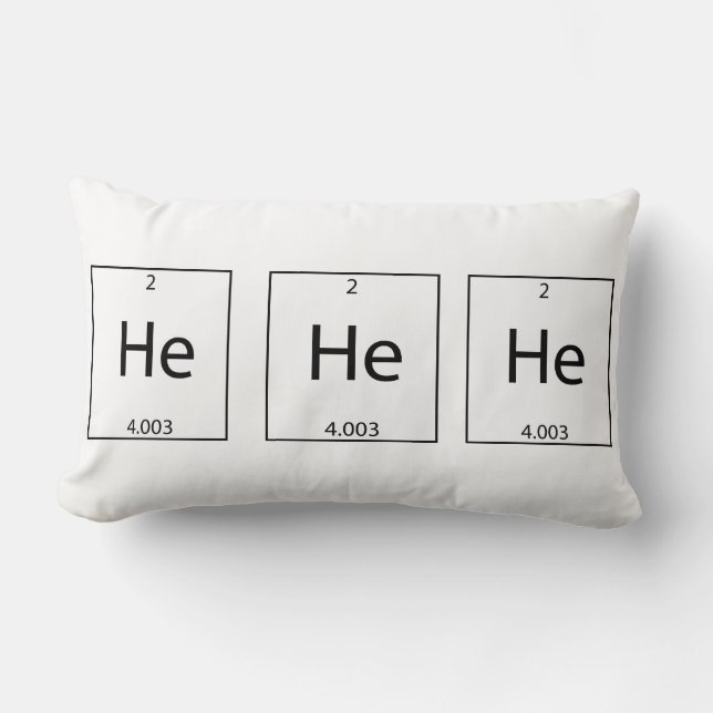 Funny Science Pillow (Front)