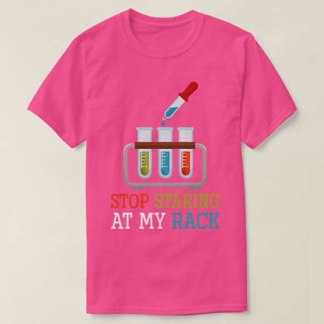 Funny Science Pun Lab Chemistry T-Shirt (Design Front)