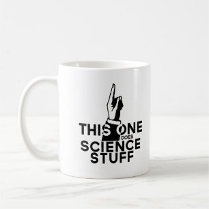 Funny Science - Vintage This One Does Science Coffee Mug