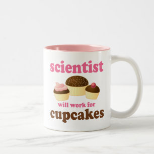 Funny Scientist Two-Tone Coffee Mug