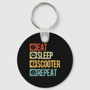 Funny Scooter Stunt Scooter Rider Scooter Tricks R Key Ring