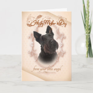 Funny Scottie Mother's Day Card