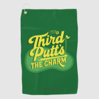 Funny Scramble Golf Dad Third Putts The Charm