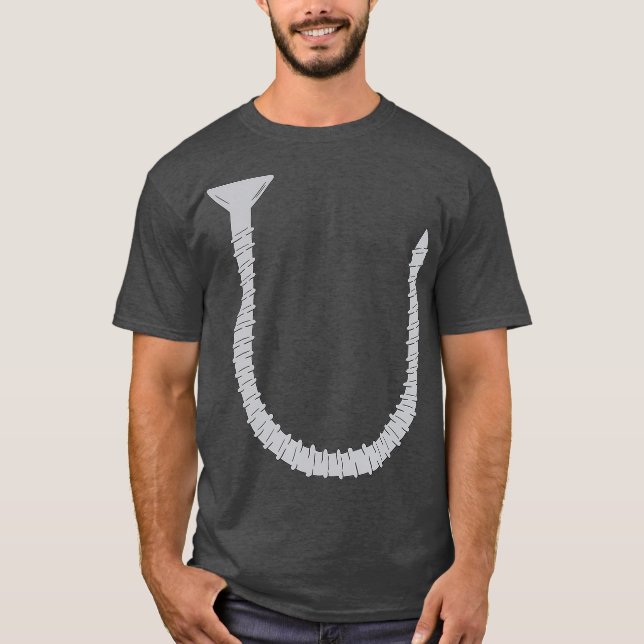 Funny Screw U House Drilling T-Shirt (Front)