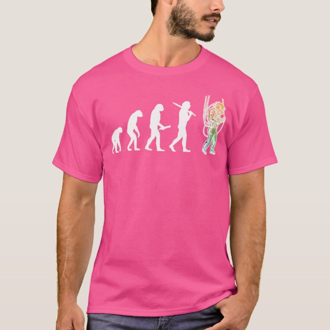 Funny Scuba Diving Evolution DiveScuba T-Shirt (Front)