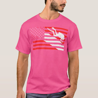 Funny Scuba Diving Scuba Dive Flag Professional Di T-Shirt