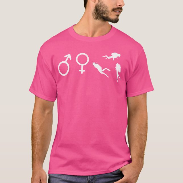 Funny Scuba Diving T-Shirt (Front)
