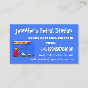 Funny sea gulls petrel cartoon humour business card