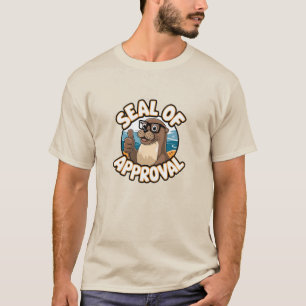 Funny Sea Lion Art for Ocean Fans T-Shirt