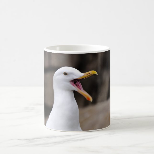 FUNNY Seagull Coffee Mug (Center)
