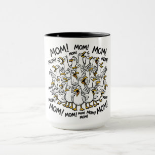 Funny Seagulls Calling Mum Mug