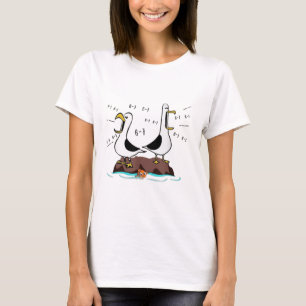 Funny Seagulls Six Seven 67 Mem Teacher Men Women T-Shirt
