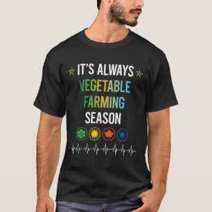 Funny Season Vegetable Farming T-Shirt