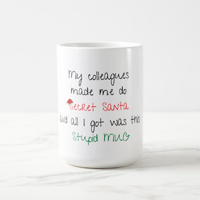 Funny Secret Santa Gift - Mug (Center)