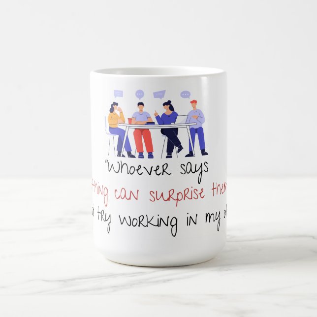 Funny Secret Santa gift - Mug (Center)