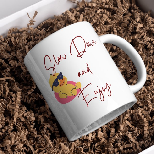 Funny Self Care Chill Vibes Positive Quote Coffee Mug (Carpe diem!
Perfect self care gift)