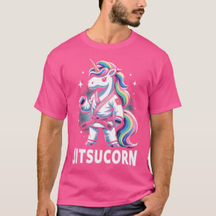 Funny Self Defence Bjj Shirt Cute Unicorn Jiu Jits