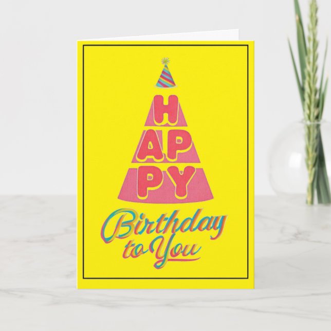 Funny Self-Deprecating Birthday Humour Card (Front)