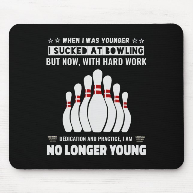 Funny Self-deprivation Humour Novelty Men Womens B Mouse Pad (Front)