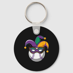 Funny Sell Mardi Gras Carnival Sell Player Kid Boy Key Ring
