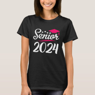 Funny Senior 2024 Graduation Class of 2024 Girls T T-Shirt