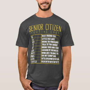Funny Senior Citizen Texting Code Cool Grandpa Gra T-Shirt