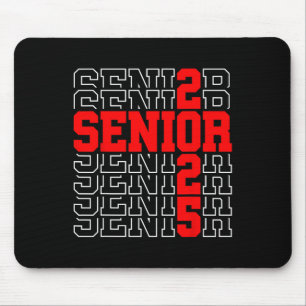 Funny Senior Graduation Gift Cl Of 2025 Senior Boy Mouse Pad