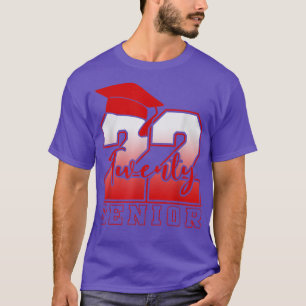 Funny Senior Graduation Tee, Class Of 2022 Senior T-Shirt