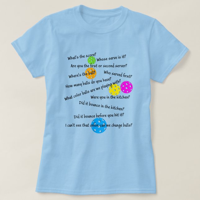 Funny Senior Pickleball Chaos  Tote Bag T-Shirt (Design Front)