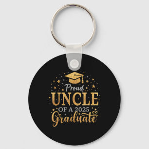 Funny Senior Proud Uncle Of A Cl Of 2025 Graduate  Key Ring