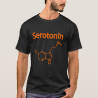 Funny Serotonin Molecule Chemical Symbol