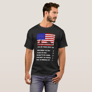 Funny Service Dog Trainer Report Card Gift T-Shirt