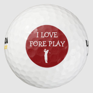 Funny Set Of Golf Balls