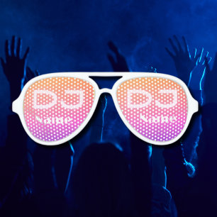 Funny shades for djs personalizable Sunglasses