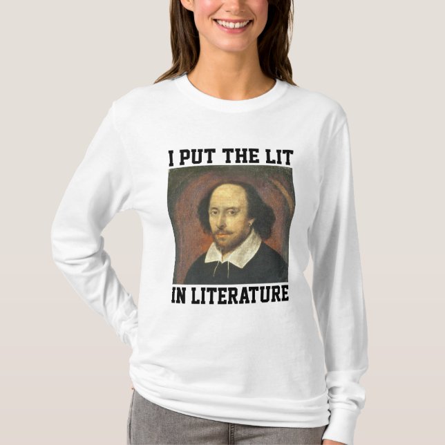 Funny SHAKESPEARE T-Shirts (Front)