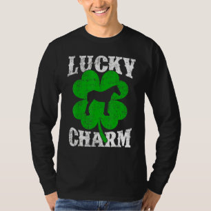 Funny Shamrock Leaf Lucky Charm Mule St Patrick's  T-Shirt