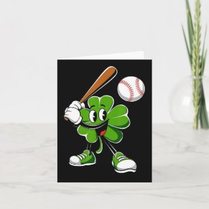 Funny Shamrock Sell St Patricks Day Boys Girls Kid Card
