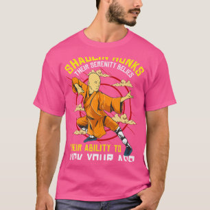 Funny Shaolin Monk Kung Fu T-Shirt