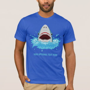 Funny Shark custom text clothing T-Shirt