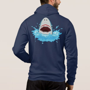 Funny Shark custom text Hoodie
